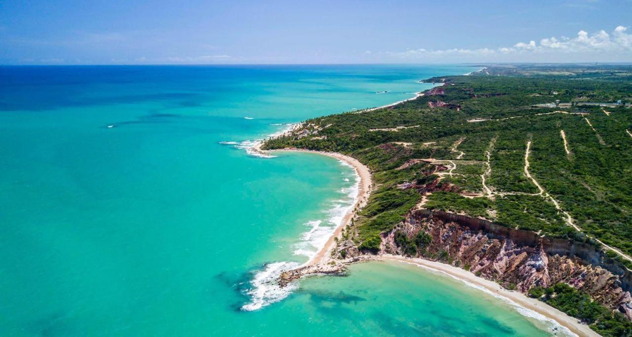 Tabatinga Residence Flat Pe Na Areia I Conde  Exteriör bild