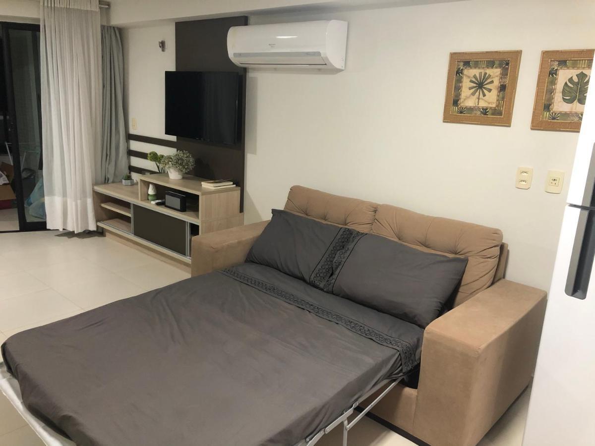 Tabatinga Residence Flat Pe Na Areia I Conde  Exteriör bild