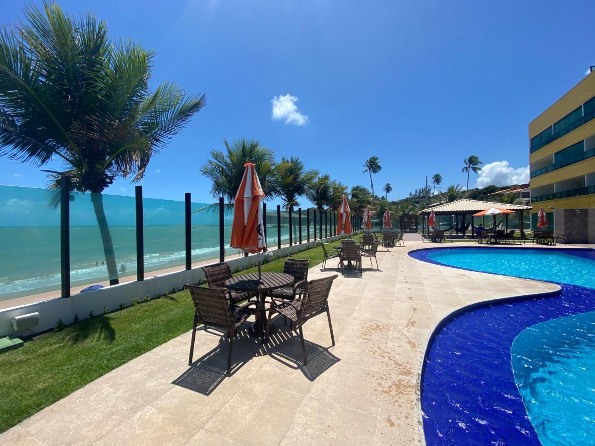 Tabatinga Residence Flat Pe Na Areia I Conde  Exteriör bild