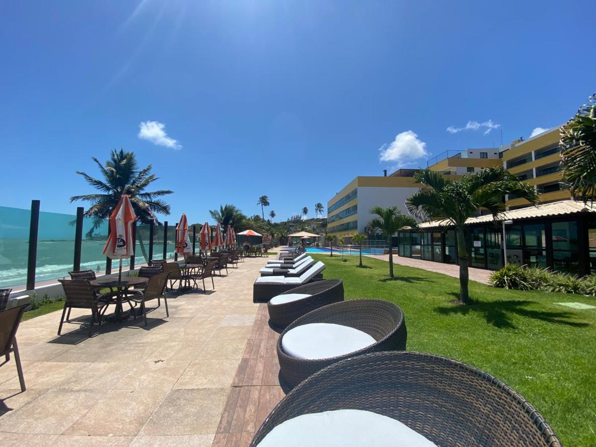 Tabatinga Residence Flat Pe Na Areia I Conde  Exteriör bild