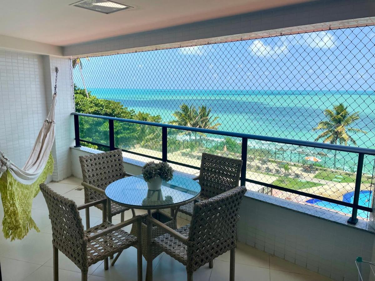 Tabatinga Residence Flat Pe Na Areia I Conde  Exteriör bild