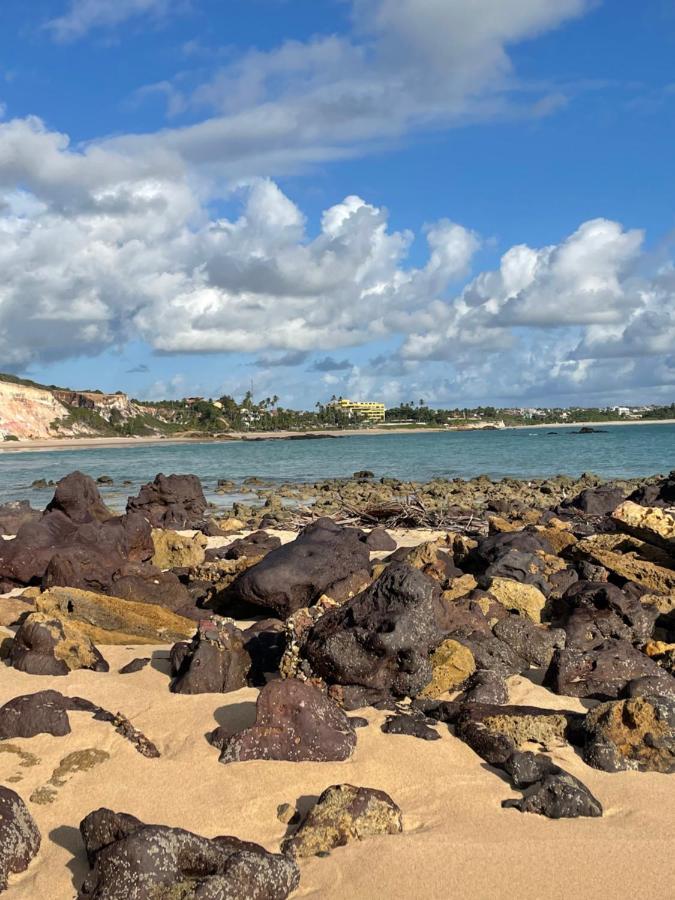 Tabatinga Residence Flat Pe Na Areia I Conde  Exteriör bild