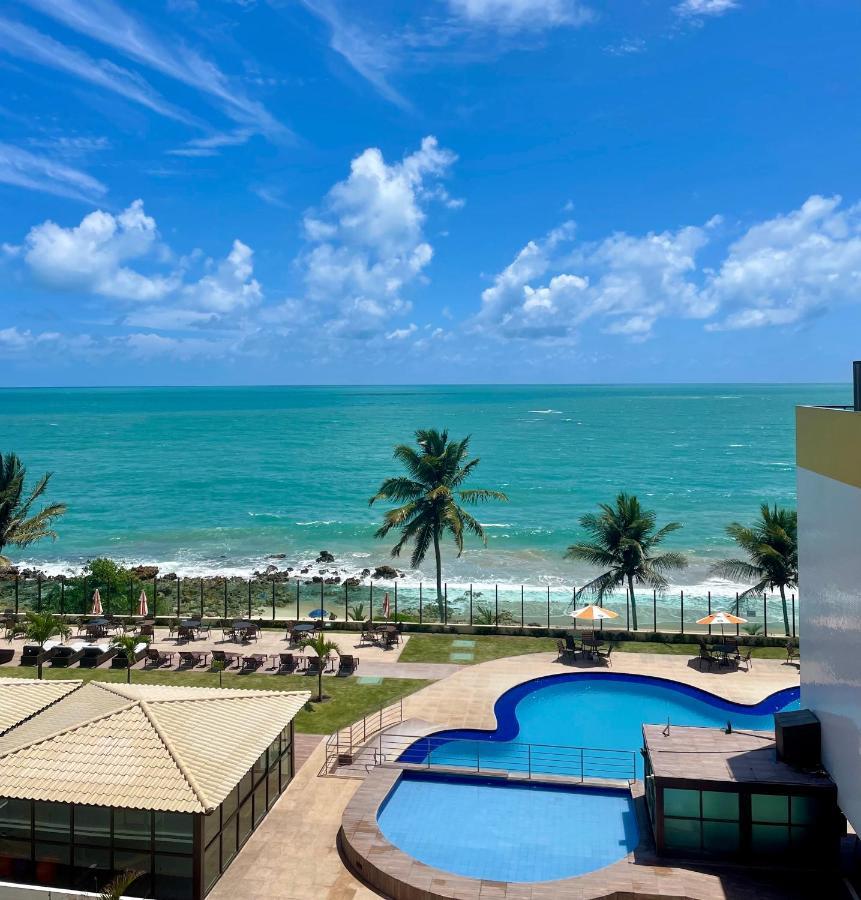 Tabatinga Residence Flat Pe Na Areia I Conde  Exteriör bild